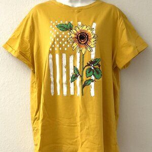SUNFLOWER T- SHIRT SHORT SLEEVE YELLOW XL